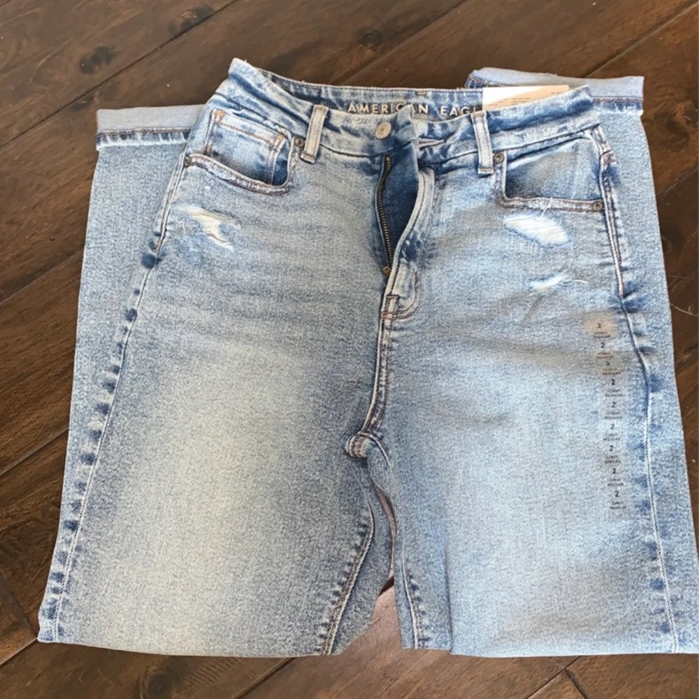 American Eagle curvy mom jeans